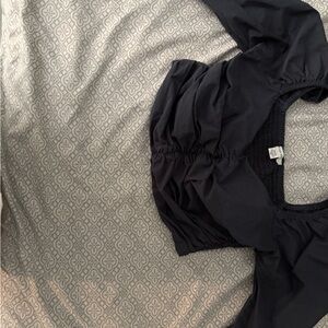 American Eagle Outfitters Navy Blouse
